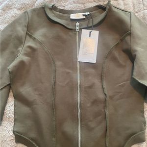 Diafora OLIVE GREEN PheBe sweatsuit. NWT